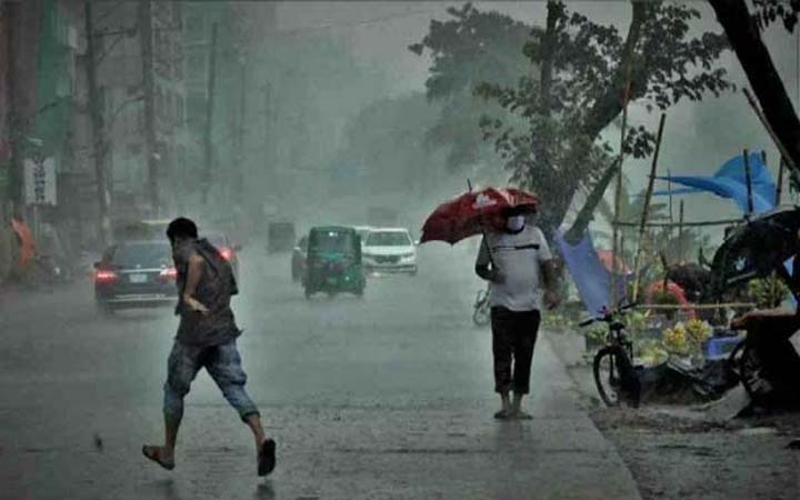 দেশের বিভিন্ন জায়গায় বজ্রসহ বৃষ্টির সম্ভাবনা
